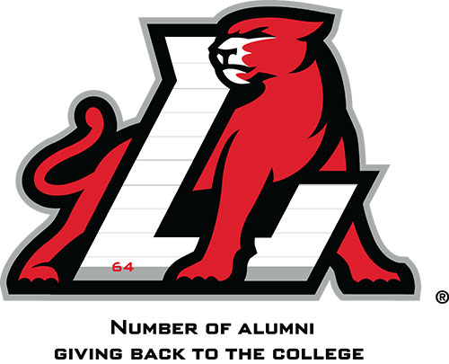 Panther meter showing 64 donors as of Sept. 9, 2019