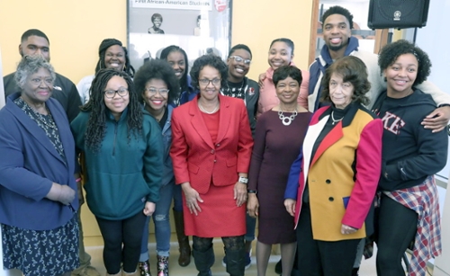 Clubs honor first African American students