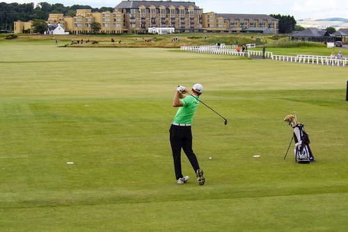 Historic golf course in Europe