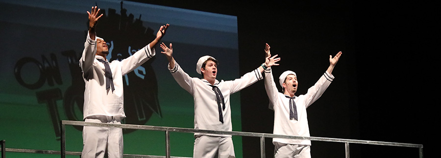 From the Top Musical Theater students performers on stage