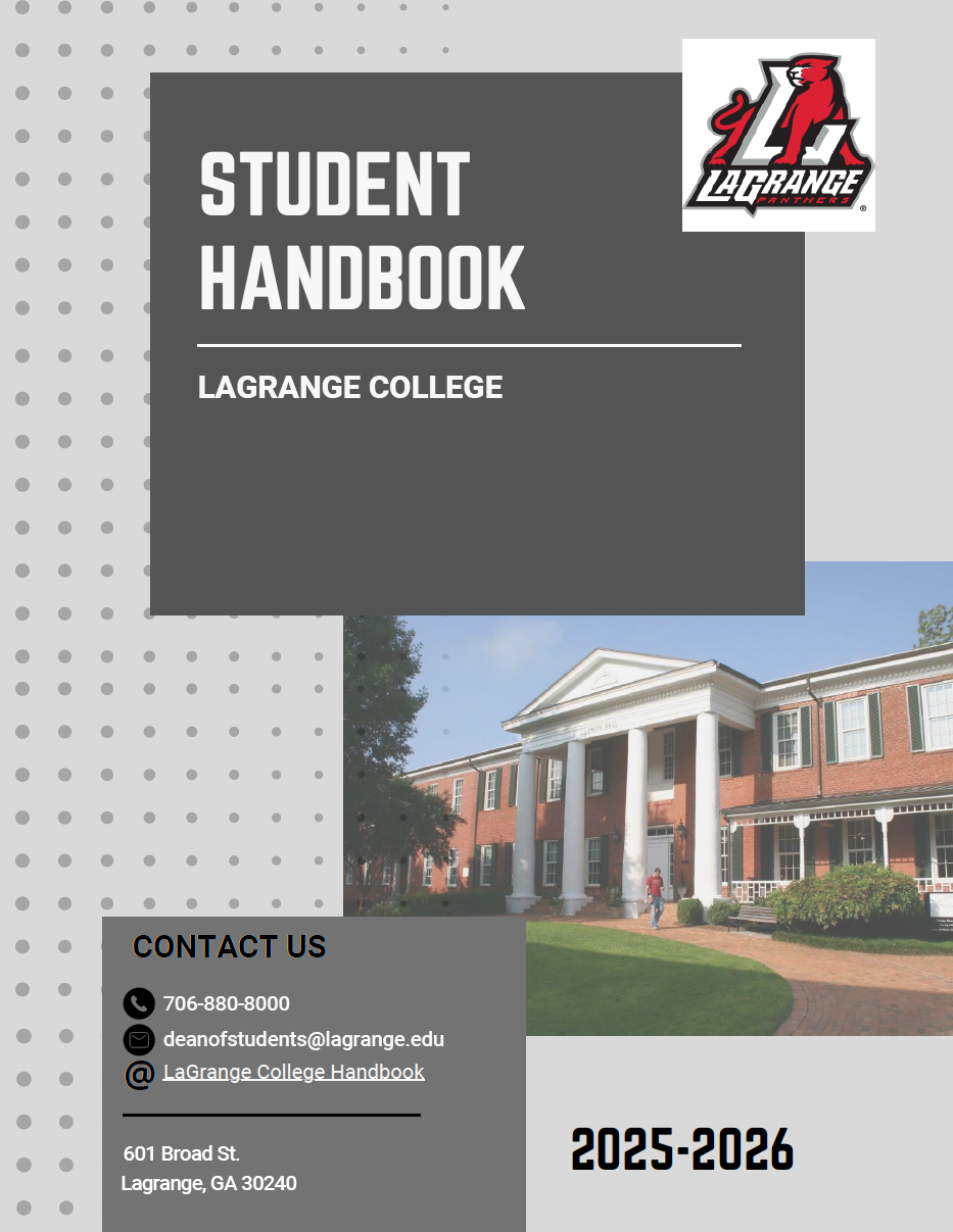 Student Handbook cover